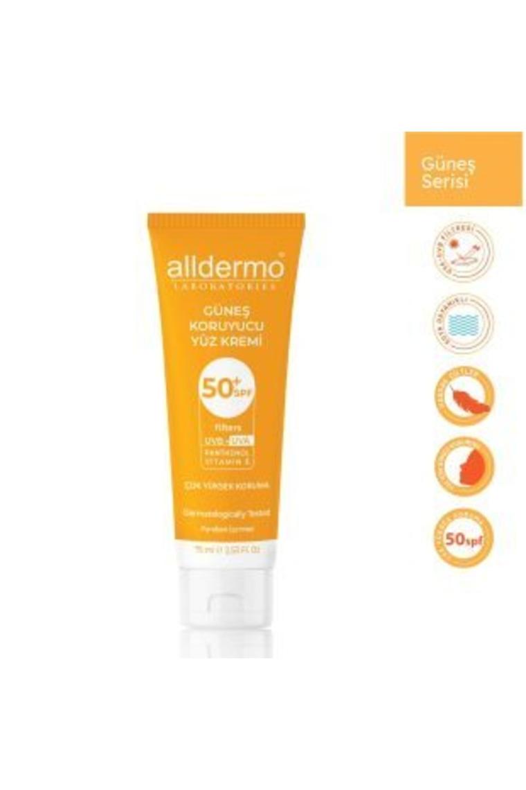 Güneş Koruyucu Yüz Kremi Spf 50 75 ml