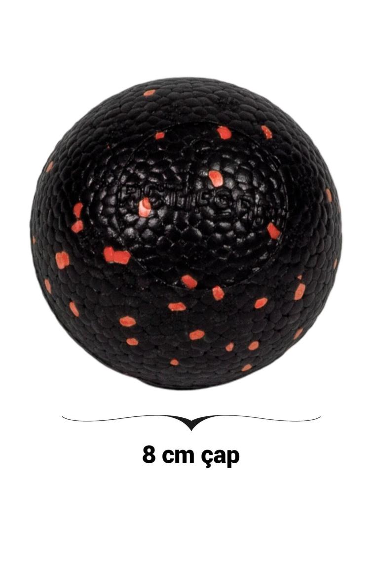 Actifoam Lacrosse Massage Ball Masaj Topu Siyah - Orta Sert