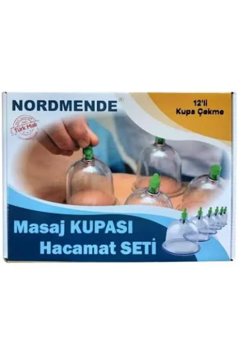 Nordmende 12'lı Masaj Kupa Seti