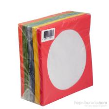 Cd Zarfı 80Gr Pencereli Renkli Kağıt 100Lük