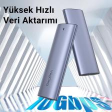 VegGieg 10GBPS USB 3.1 Gen2 M.2 Sata Ngff Nvme SSD Disk Kutusu