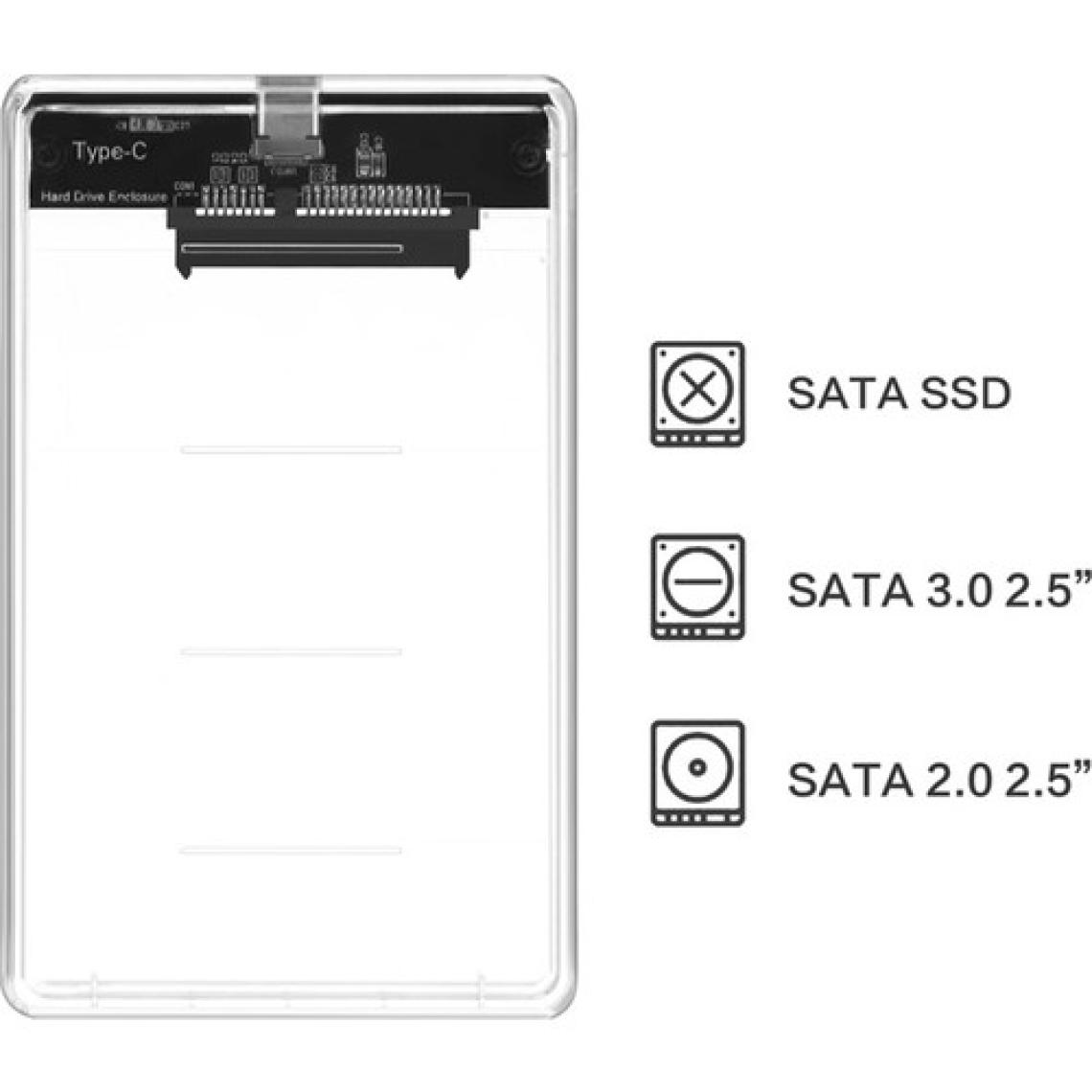 Codegen Codmax 2.5" USB 3.1 Sata 3 Disk Kutusu (CDG-HDC-30TC)