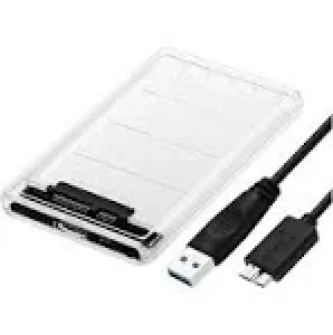 Alfais 4266 2.5" USB 3.0 Harici SSD Harddisk Şeffaf Taşınabilir HDD Kutusu