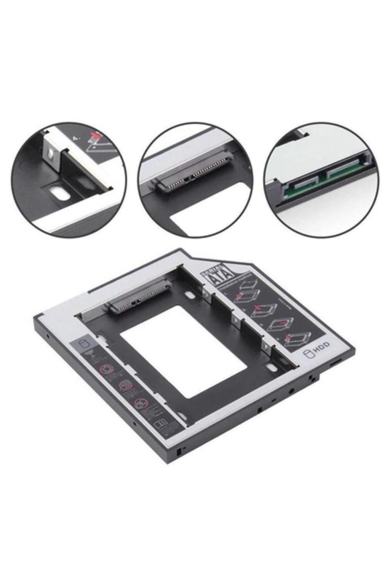 Ancheyn 12.7 mm HDD Caddy DVD SSD Kutu Sata CD Laptop Notebook Kızak Ikinci Harddisk