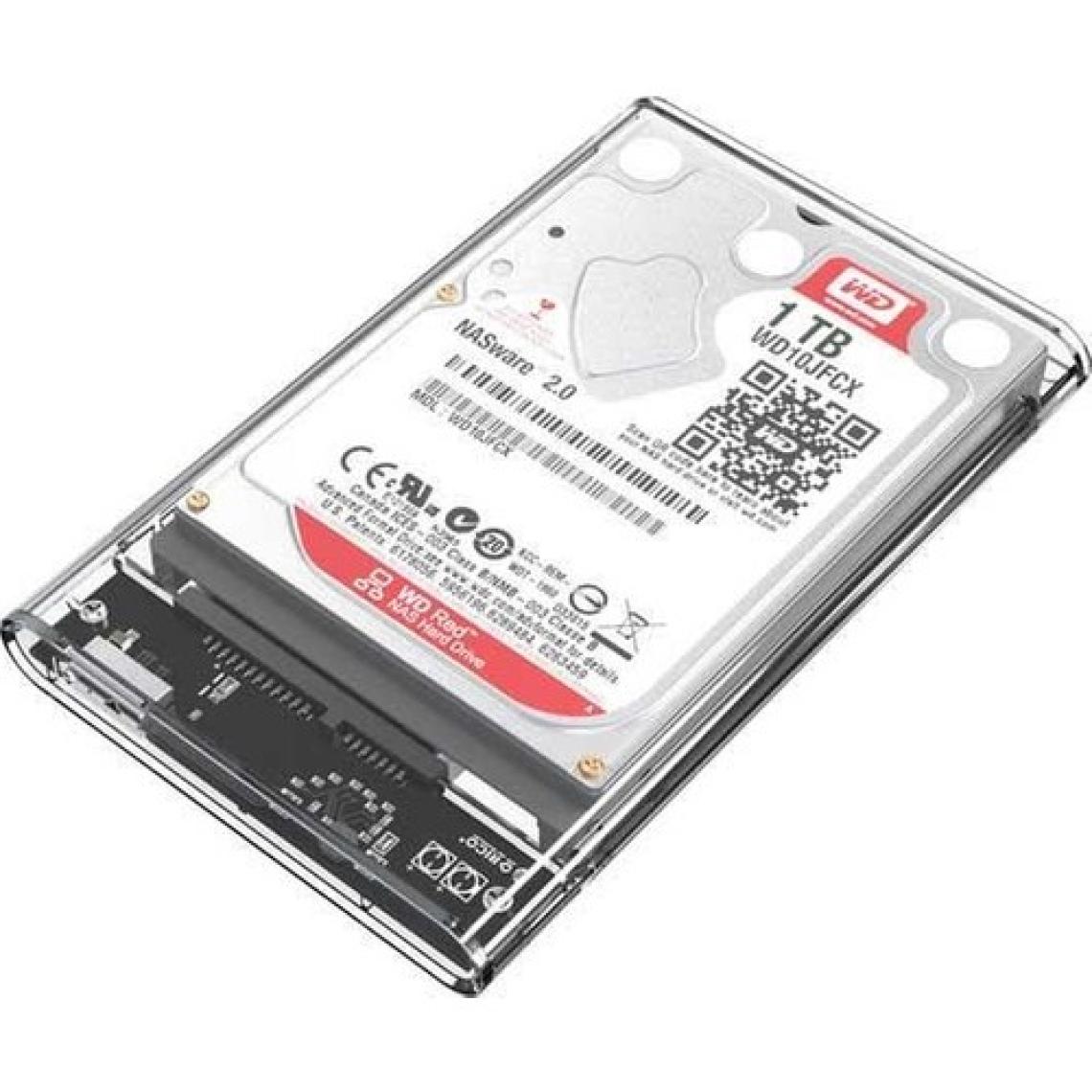 Appa 2.5" USB 3.0 Sata Harddisk Kutusu SRF-814-HDD Şeffaf