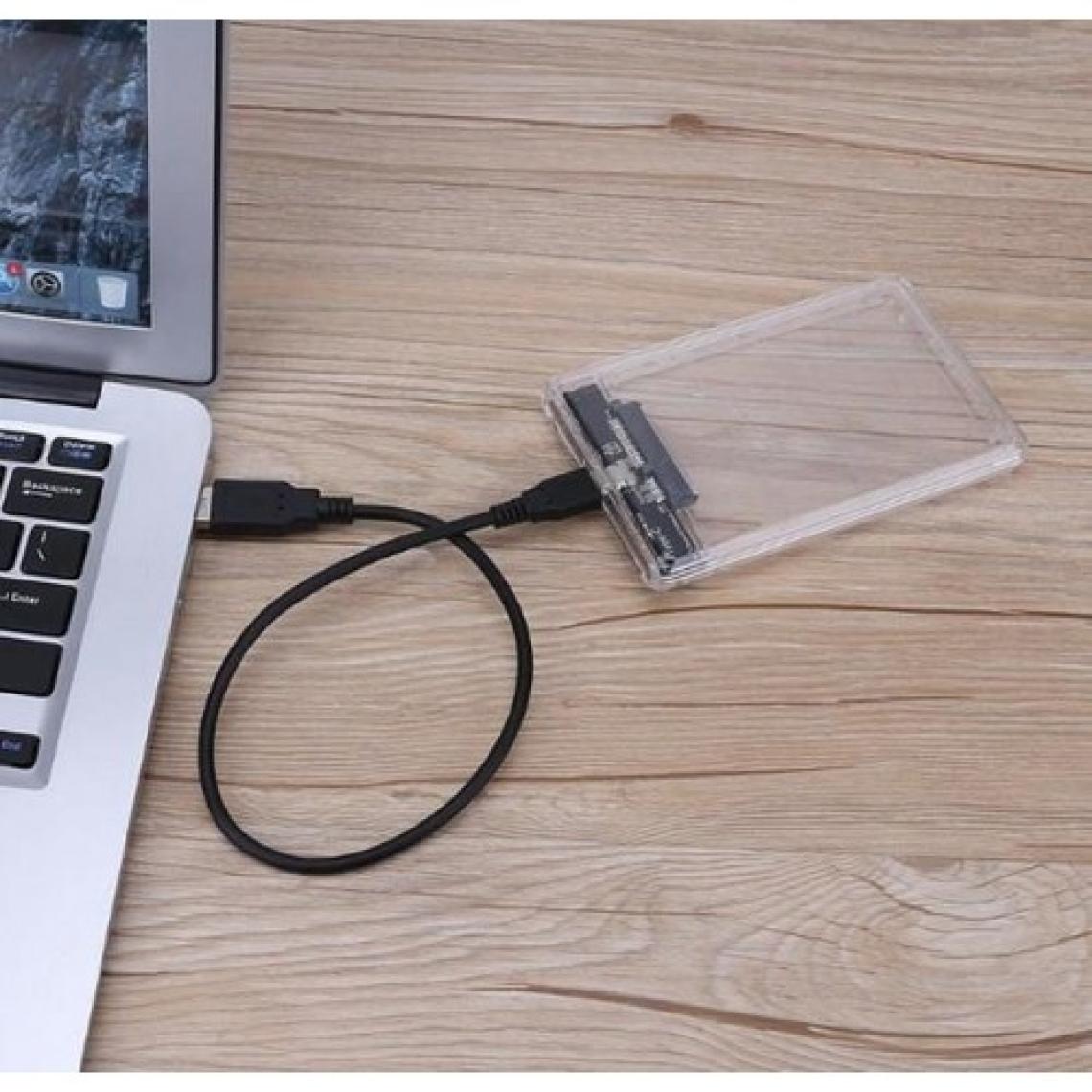 Appa 2.5" USB 3.0 Sata Harddisk Kutusu SRF-814-HDD Şeffaf