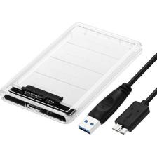 Appa 2.5" USB 3.0 Sata Harddisk Kutusu SRF-814-HDD Şeffaf