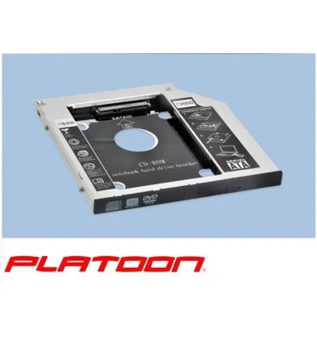 Platoon Sata 9.5 Mm Ssd Harddisk Kutusu Kızak