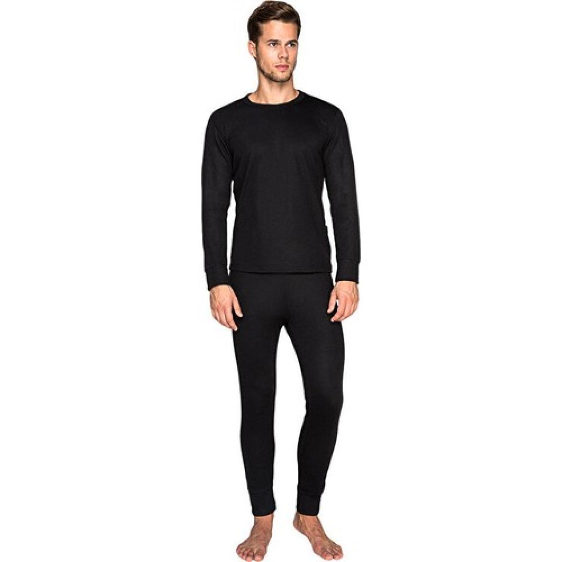 Thermoform Tf Active Yetişkin Termal Set Unisex Termal İçlik Takım HZT4008 Siyah