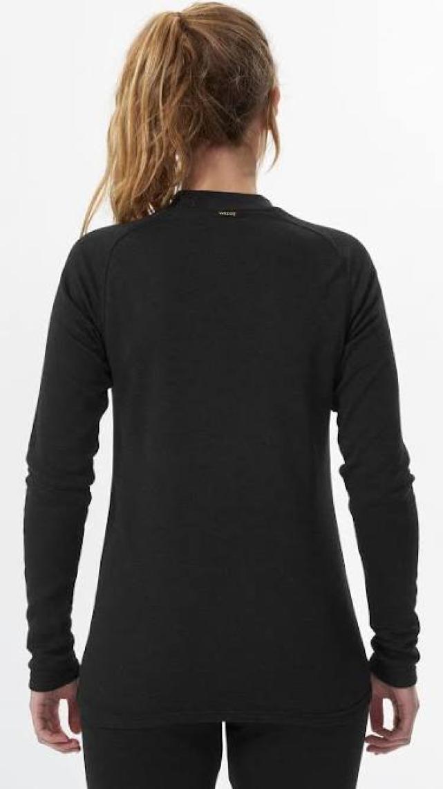 Decathlon Wedze Kadın Üst Kayak Içliği - Siyah - Bl 100