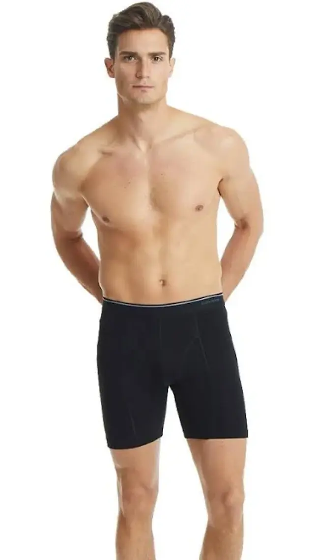 BLACKSPADE 9683 ERKEK TENDER COTTON  3 LÜ SİYAH BOXER
