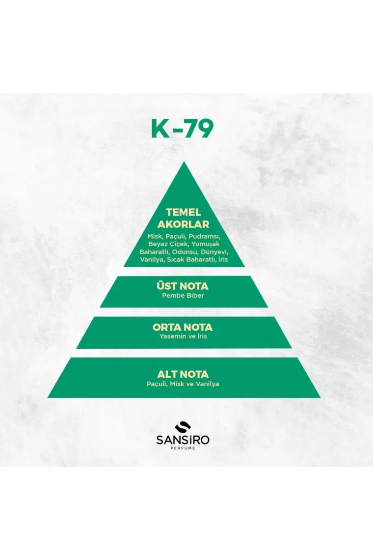 Sansiro K-79 Kadın Parfüm 50ml Edp