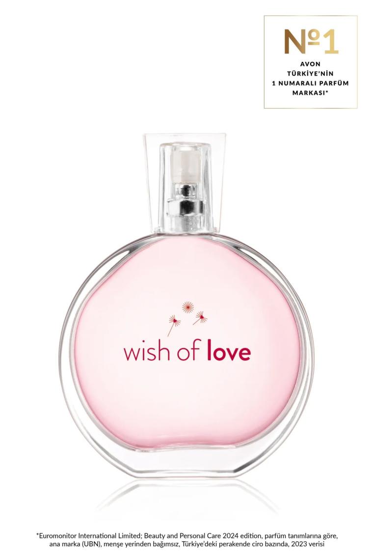AVON Wish Of Love Kadın Parfüm Edt 50 Ml.