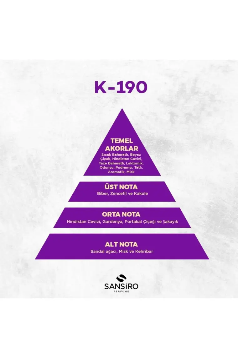Sansiro K-190 Kadın Parfüm 50ML Edp