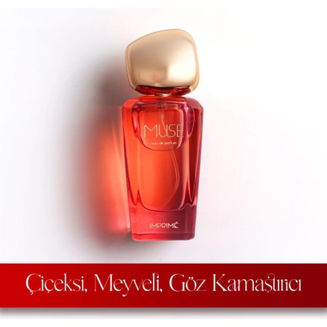 Imprime Muse EDP Kadın Parfüm, Çiçeksi-Meyveli, Frenk Üzümü, Lavanta, Yasemin, Vanilya, Misk, Amber,  50ml