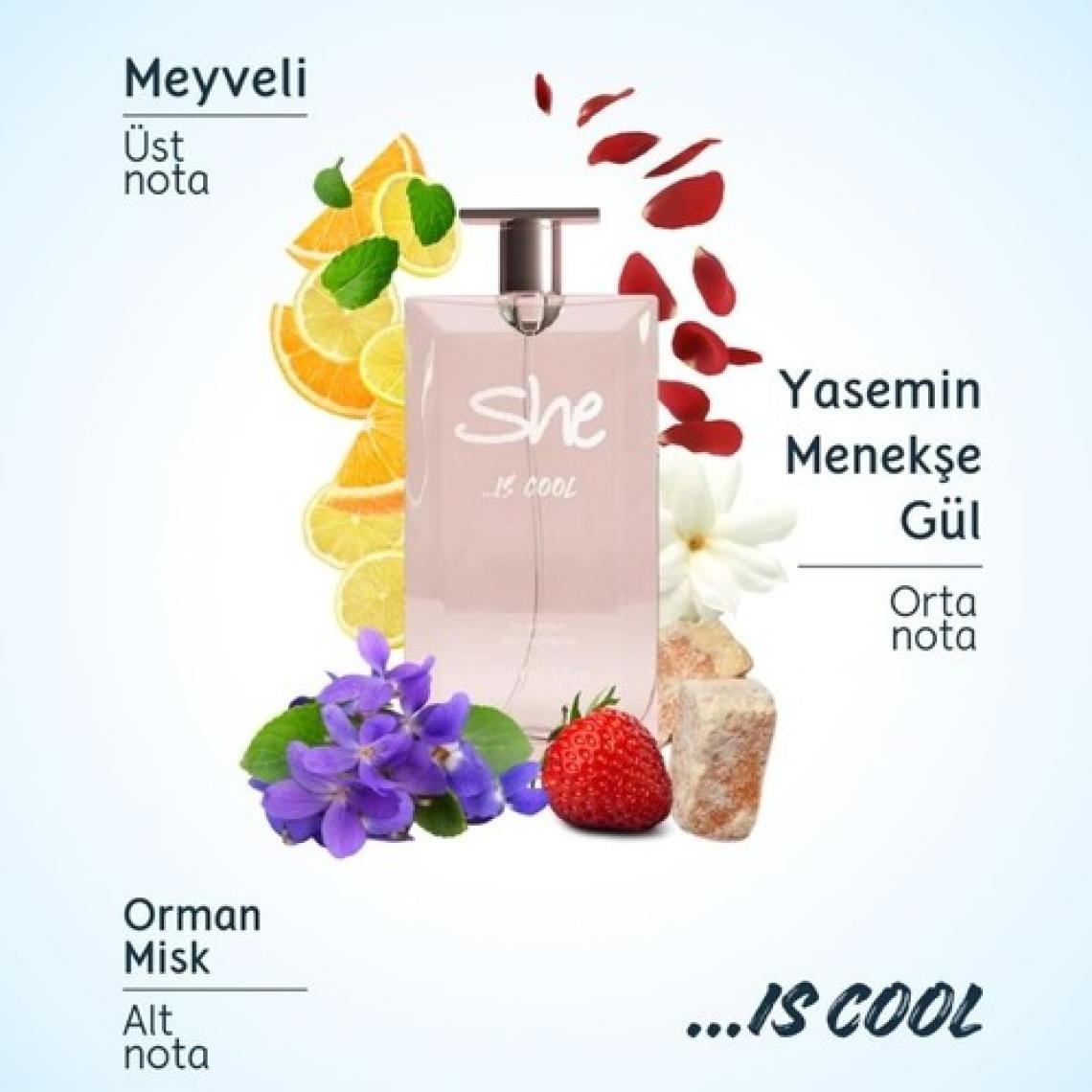 SHE Cool Kadın EDT 50 ml