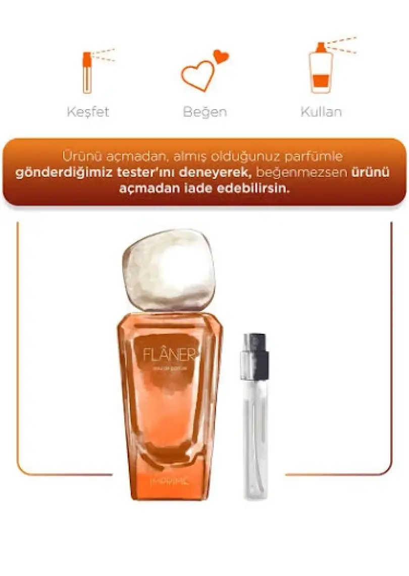 Imprime Flâner EDP Kadın Parfüm, Oryantal-Çiçeksi, Narenciye, Lavanta, Safran, Adaçayı, Amber, Sedir, 50ml