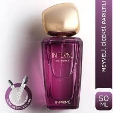 Imprime Interne EDP Kadın Parfüm 50ml | Meyveli ve Çiçeksi | Bergamot, Şeftali, Yasemin, Zambak, Misk, Amber