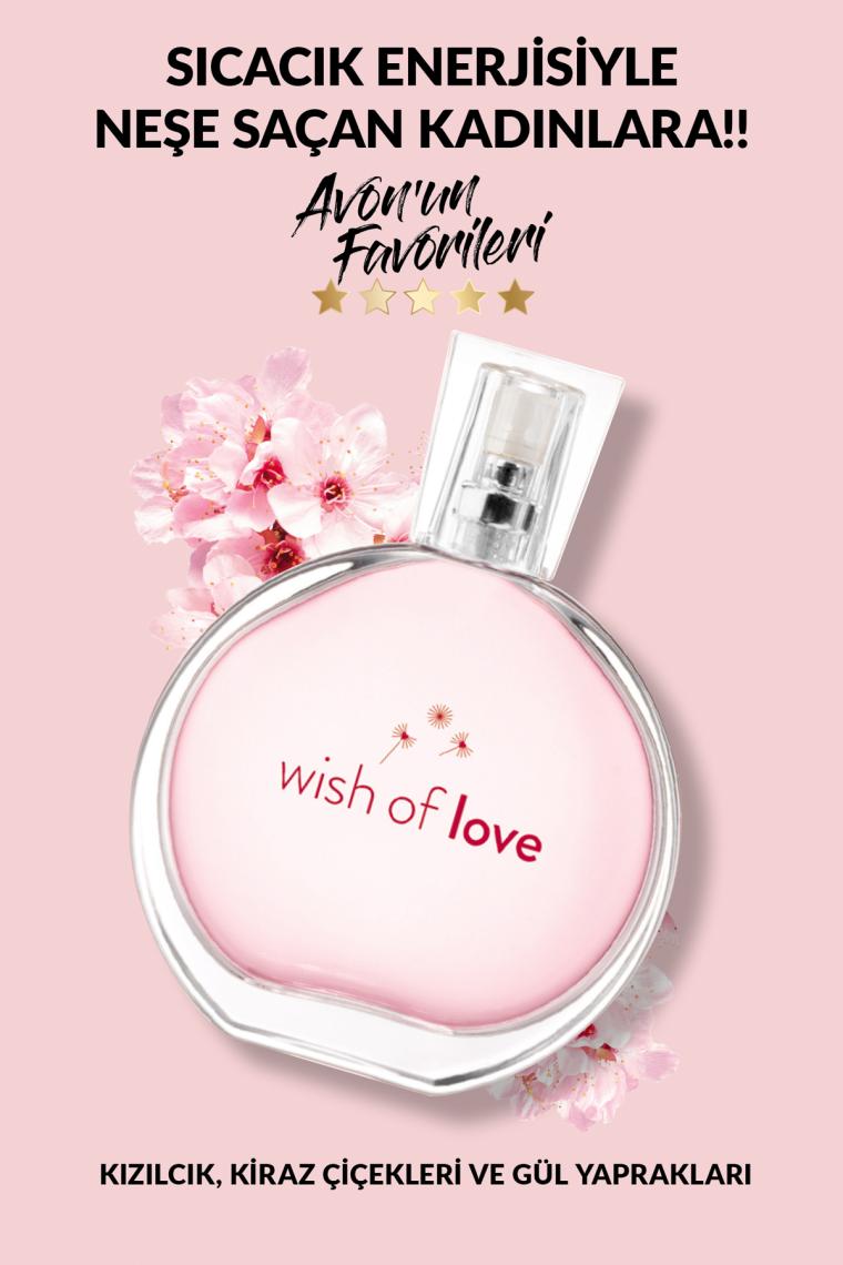 Wish Of Love Kadın Parfüm Edt 50 Ml.