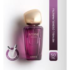 Imprime Interne EDP Kadın Parfüm 50ml | Meyveli ve Çiçeksi | Bergamot, Şeftali, Yasemin, Zambak, Misk, Amber