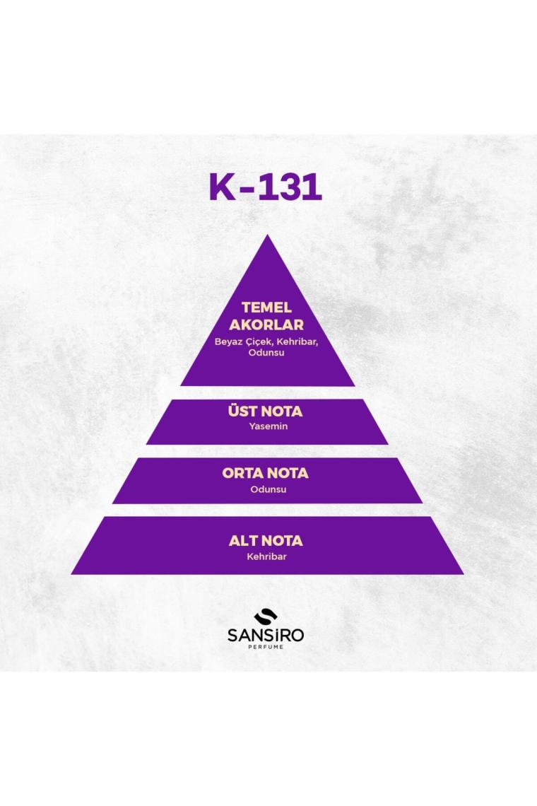 Sansiro K-131 Kadın Parfüm 50ML Edp