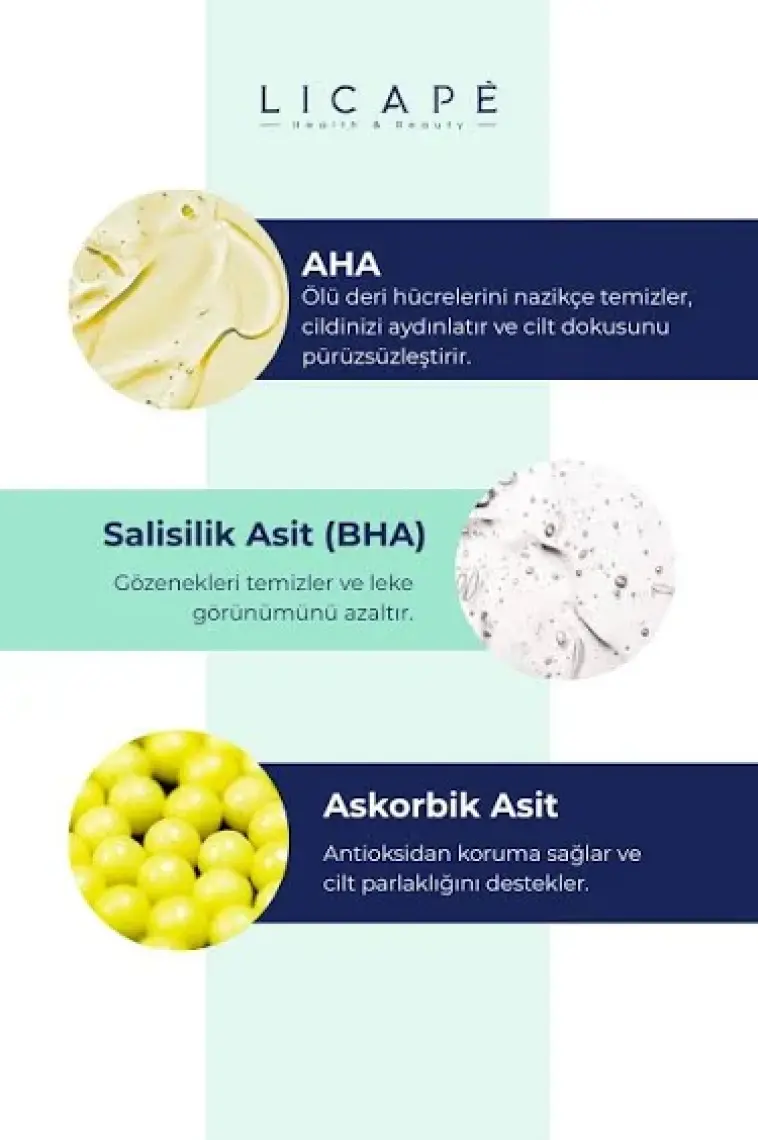 Licape Cilt Canlandırıcı %10 Aha - %2 Bha Red Peeling Serum