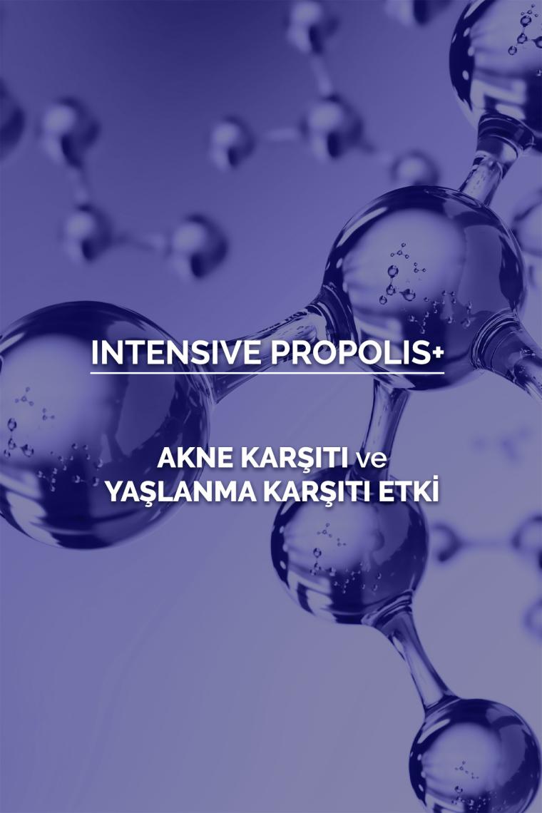 INTENSIVE PROPOLIS+ SERUM LOTION ANTİ-AGİNG AKNE KARŞITI, GÖZENEK SIKILAŞTIRICI TONİK LOSYON 130 ML
