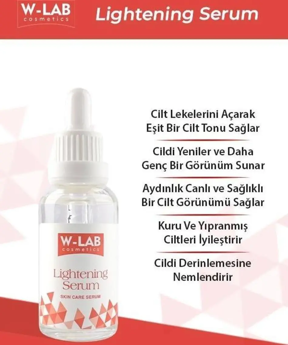 W-Lab Kozmetik Lightening Serum 30 ml