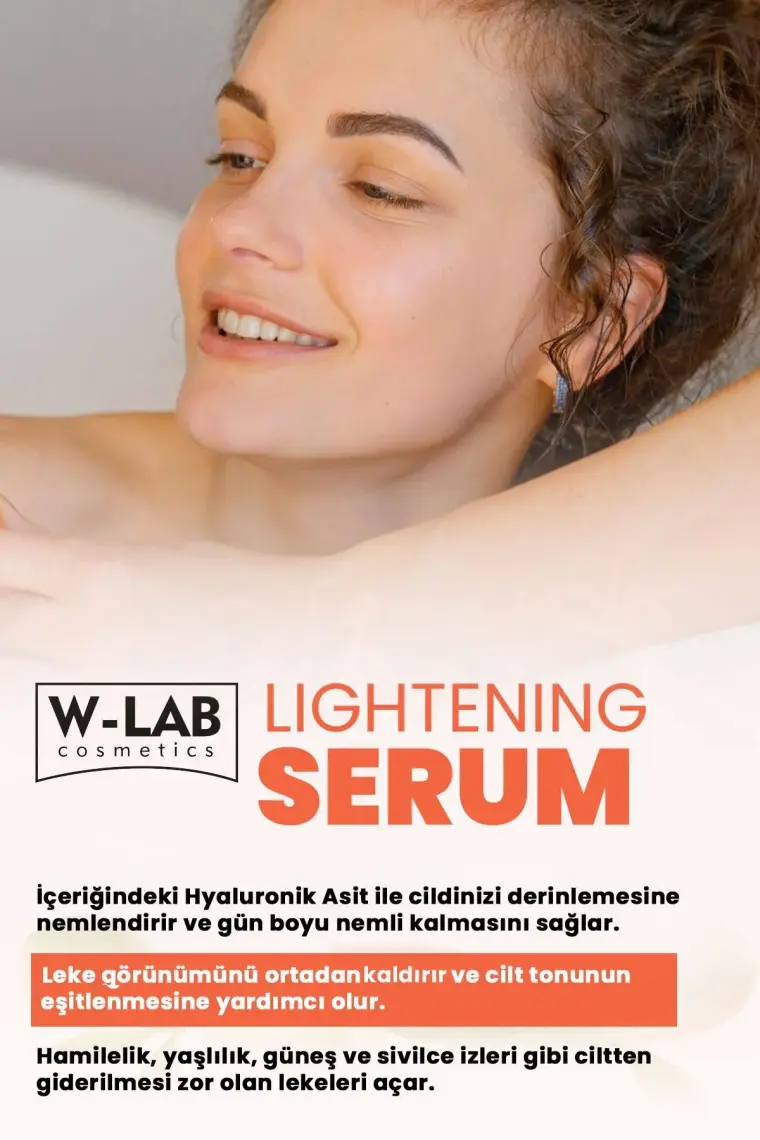 W-Lab Kozmetik Lightening Serum 30 ml
