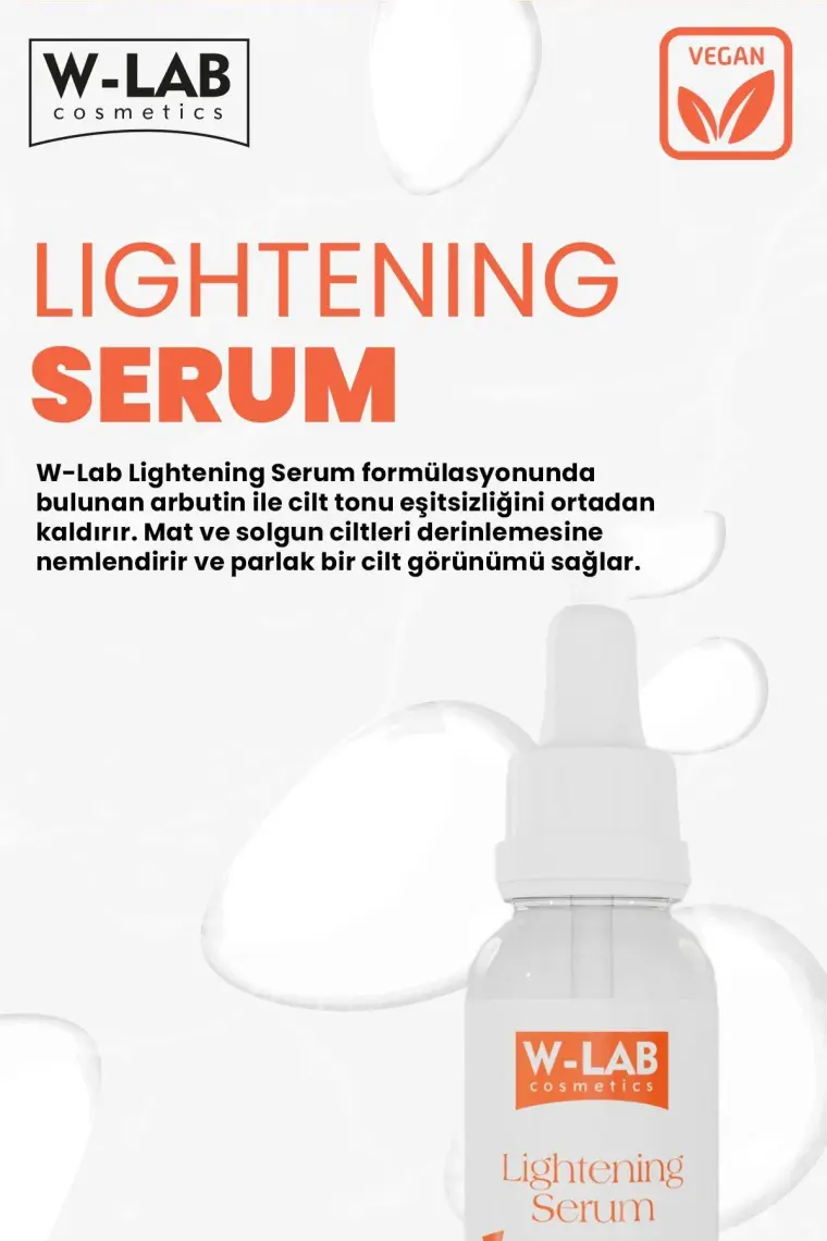 W-Lab Kozmetik Lightening Serum 30 ml