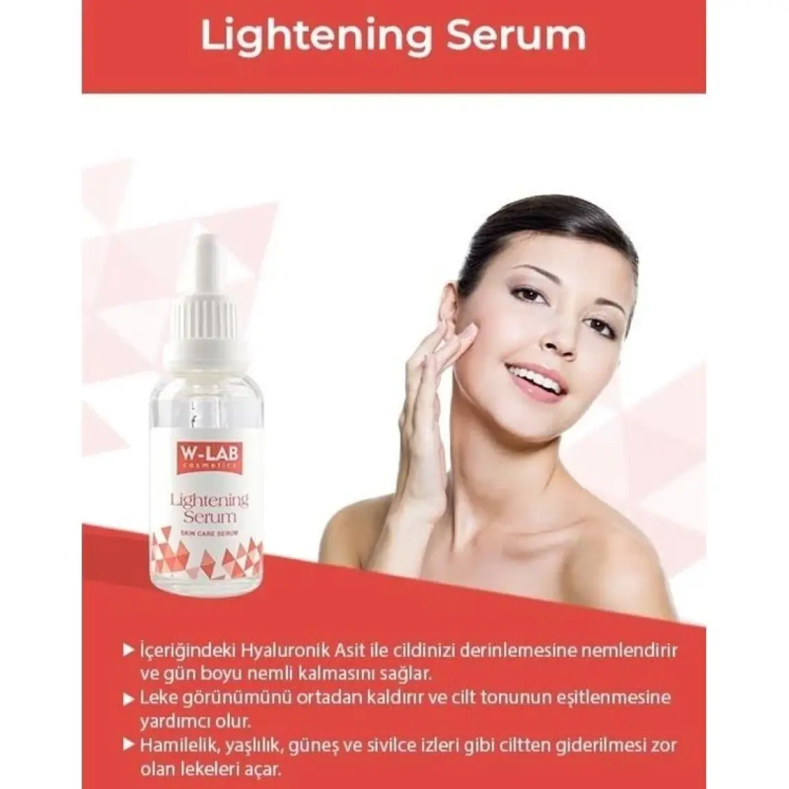 W-Lab Kozmetik Lightening Serum 30 ml