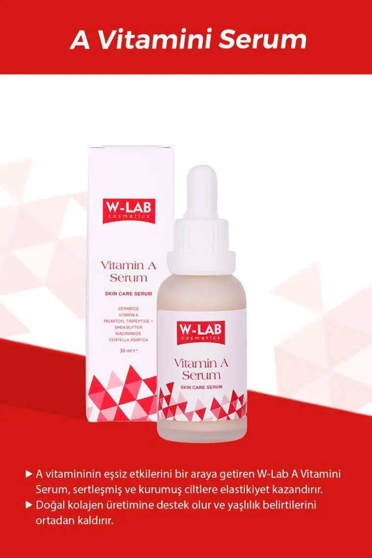W-Lab Kozmetik Vitamin A Serum 30 Ml
