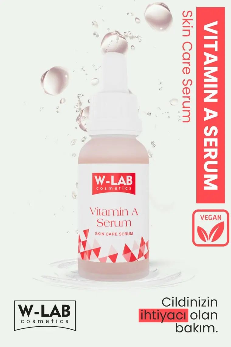 W-Lab Kozmetik Vitamin A Serum 30 Ml