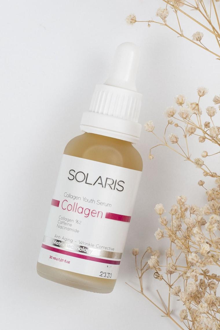 Kolajen Serum Yaşlanma Karşıtı 30 ml (2% COLLAGEN 0,5% NİACİNAMİDE VE CAFFEİNE)