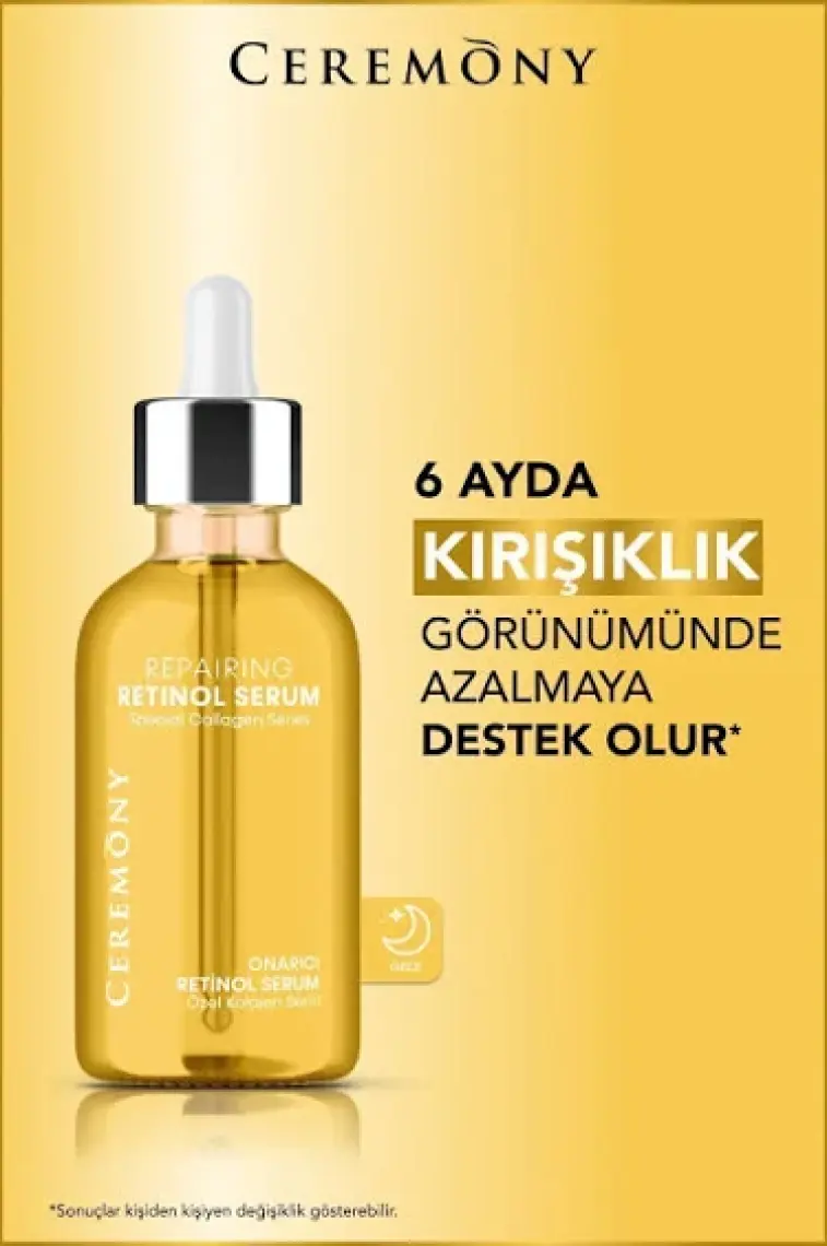 Retinol Onarıcı Cilt Bakım Serumu 30 ml