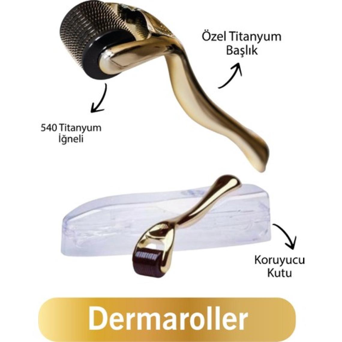 For You Gold Dermaroller (Goldenroller)  Somon Dna  Collagen Serum Gençleştirme Seti