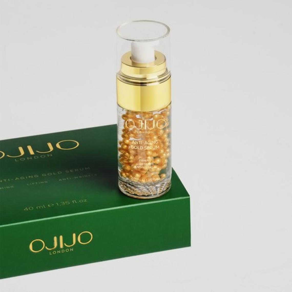 Ojijo London Yaşlanma Karşıtı Ginseng İçerikli  Nemlendirici Altın Serum 40 ml