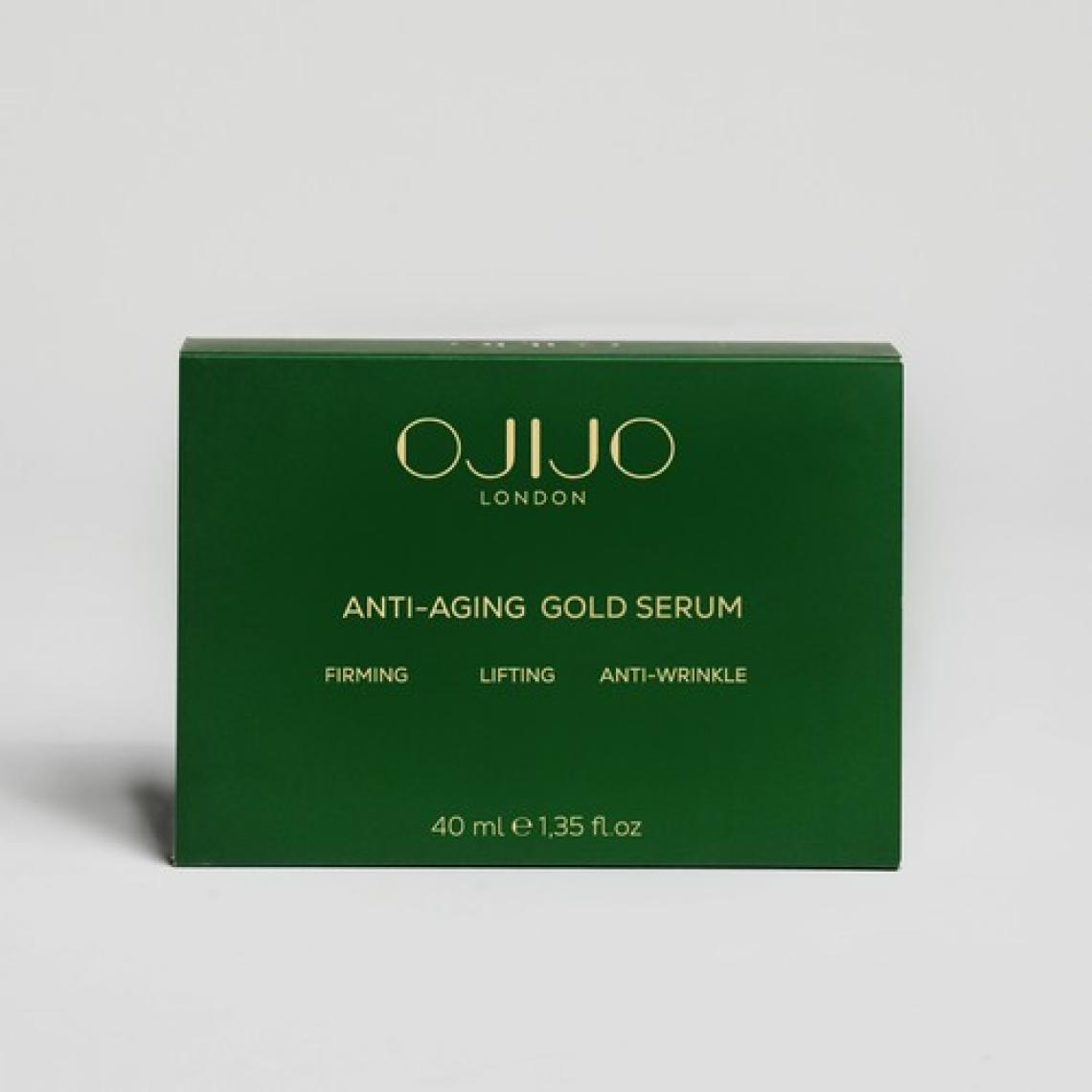 Ojijo London Yaşlanma Karşıtı Ginseng İçerikli  Nemlendirici Altın Serum 40 ml