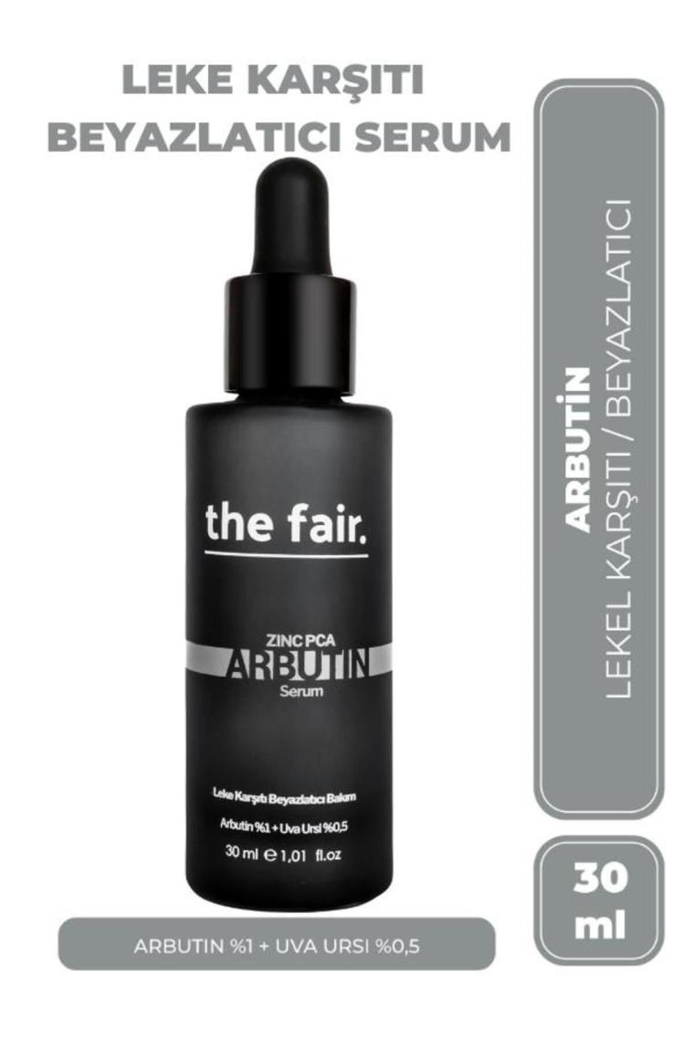 Arbutin Cilt Tonu Eşitleyici Leke Karşıtı Bakım Serumu %1 Arbutin+ %0.5 Uva Ursi 30 ml.