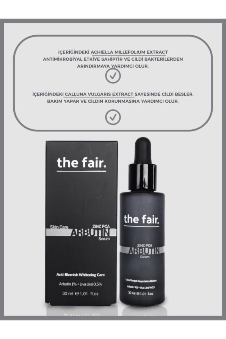 Arbutin Cilt Tonu Eşitleyici Leke Karşıtı Bakım Serumu %1 Arbutin+ %0.5 Uva Ursi 30 ml.