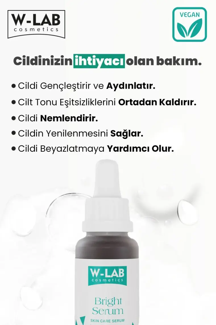 W-Lab Kozmetik Bright Serum 30 Ml