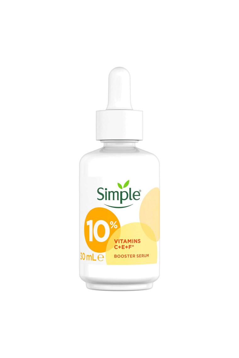 Simple Booster Serum %10 C+F+E Vitamini Genç Görünen ve Aydınlık Cilt İçin 30 ml