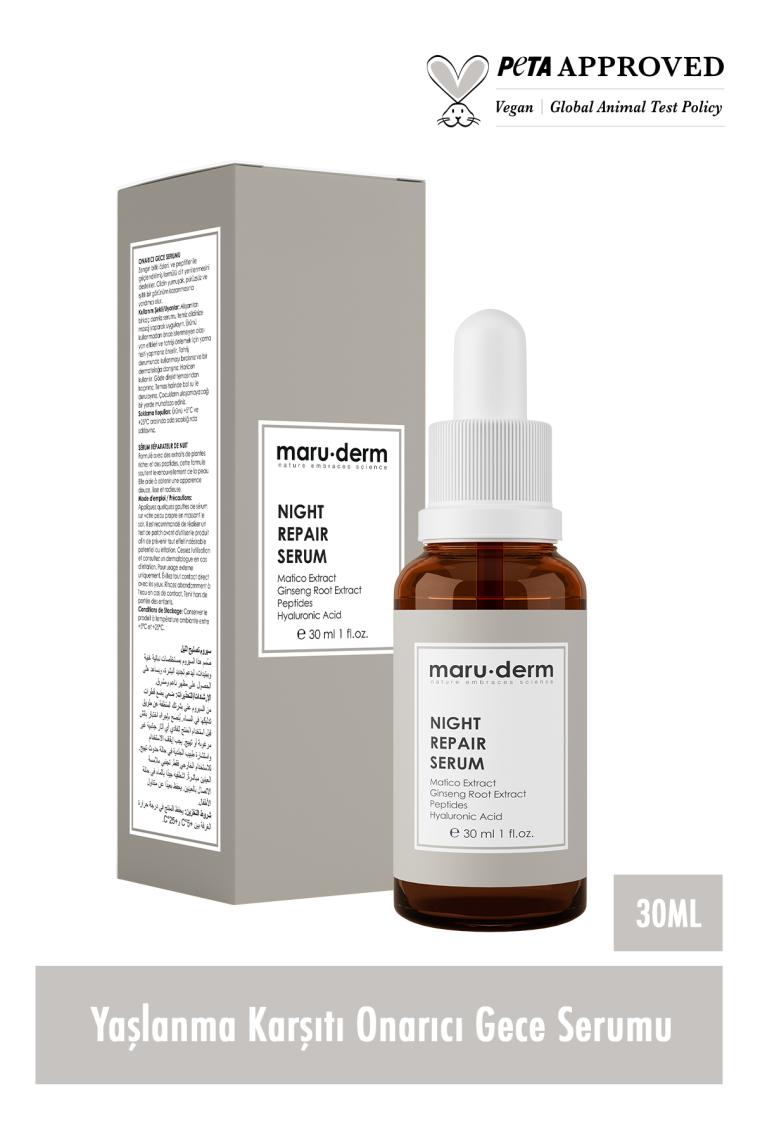 Maruderm Night Repair Gece Onarıcı Cilt Bakım Serumu 30 Ml