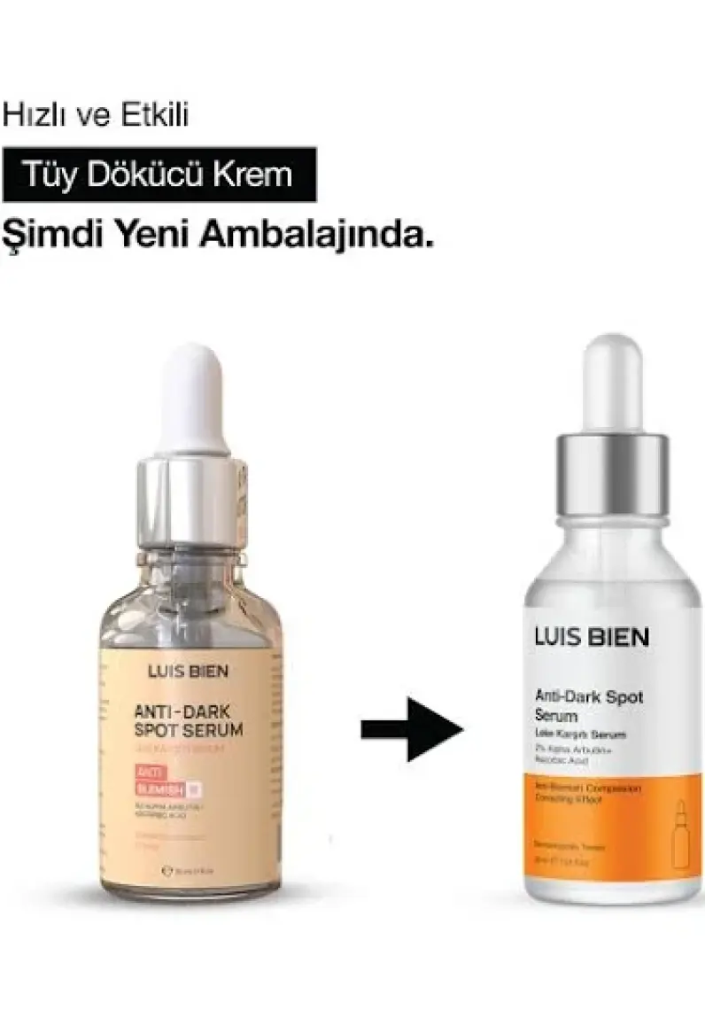 Luis Bien Leke Karşıtı Cilt Tonu Eşitleyici Cilt Bakım Serumu 30 ml Hyaluronic Acid + Arbutin %2