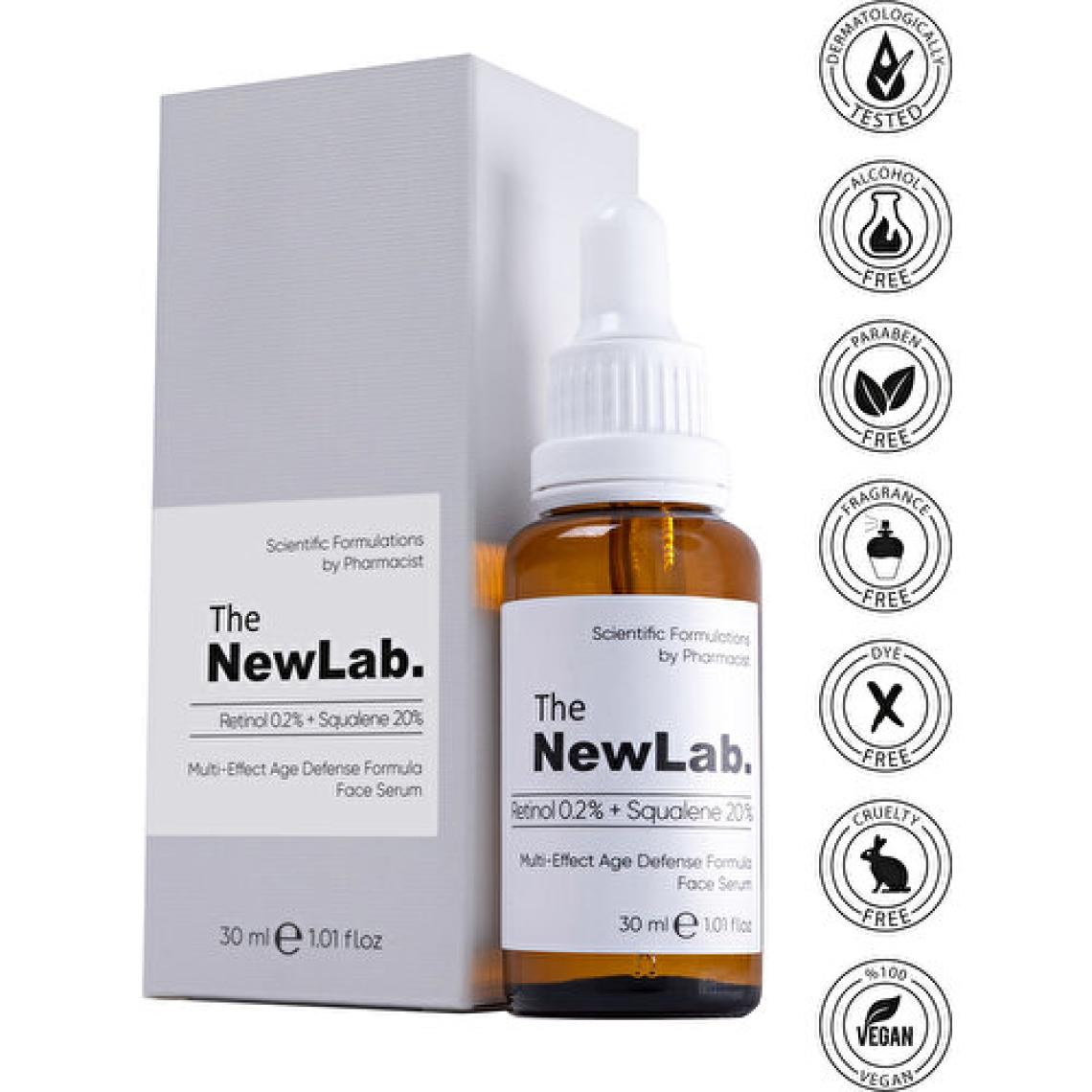 The NewLab. The Newlab  Yüz Serumu Retinol 0.2% + Squalene 20% 30 ml