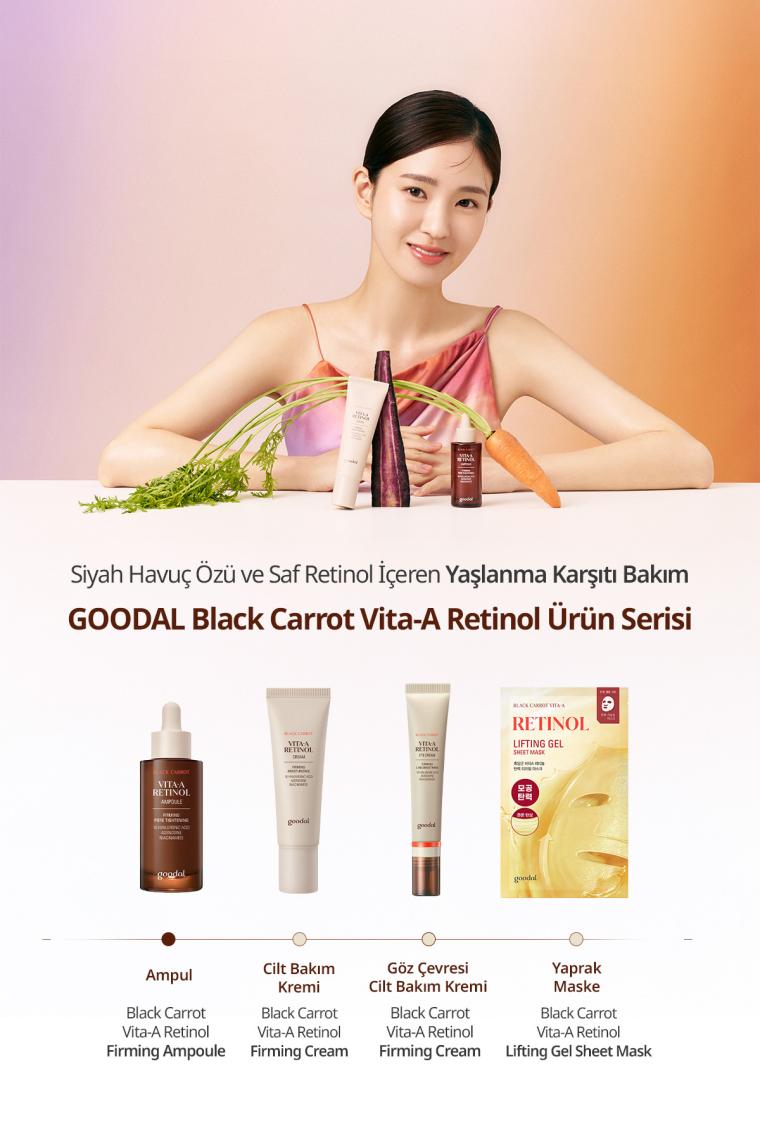 Goodal Black Carrot Vita - A Retinol Ampoule - Siyah Havuç Özlü Retinol Ampul