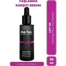 the fair Lift-Up Now Sıkılaştırıcı Yaşlanma Karşıtı Vegan Cilt Serumu %1 Syn-Coll + %1 Syn-Ake  30 ml