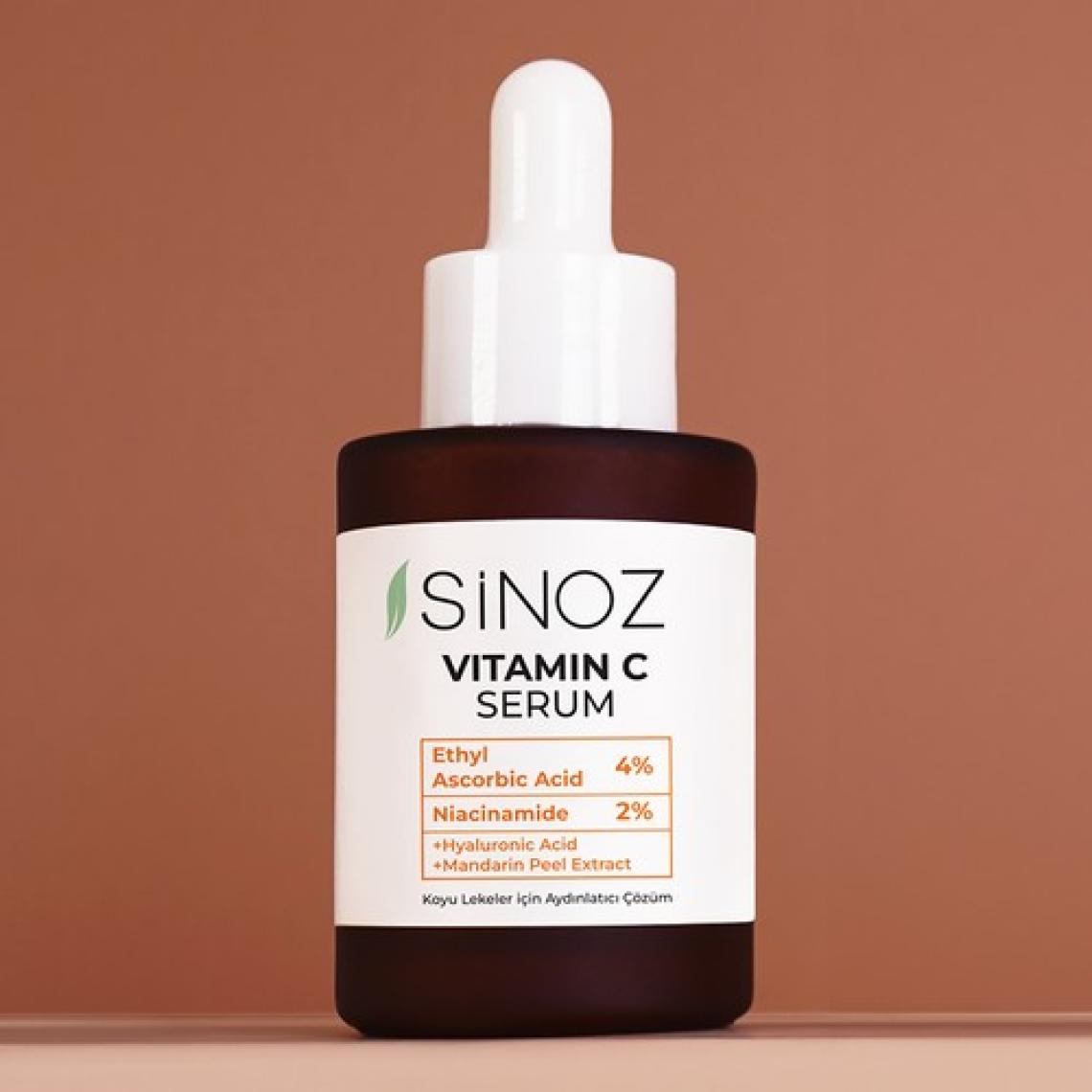 Sinoz Vitamin C %4 Niacinamide %2 Yüz Serumu 30 ml Tüm Ciltler İçin