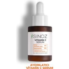 Sinoz Vitamin C %4 Niacinamide %2 Yüz Serumu 30 ml Tüm Ciltler İçin