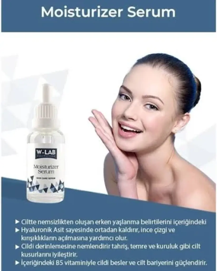 W-Lab Kozmetik Moisturizer Serum 30 ml
